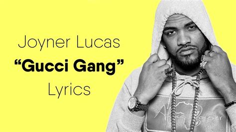 gucci gang testo remix|gucci gang remix joyner.